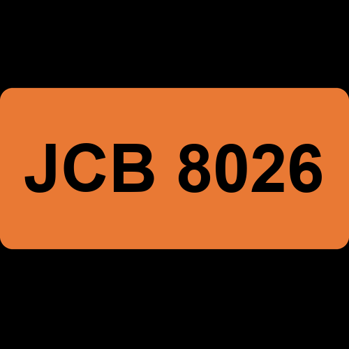 JCB 8026